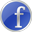 Blue Facebook Icon 32x32 png
